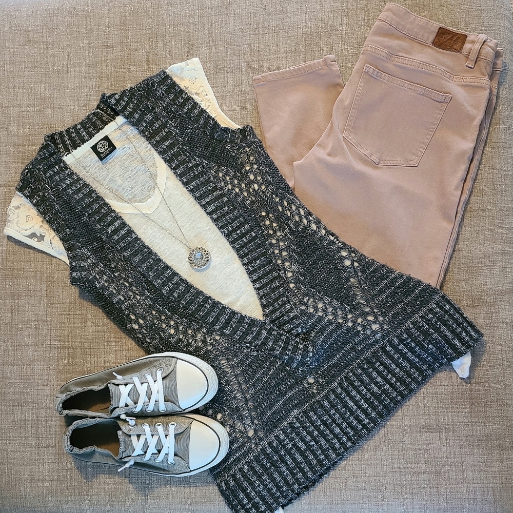 Vanity Knit Sweater Vest.